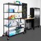 Seville Classics UltraDurable 5-Tier NSF Steel Shelving, 48" W x 24" D x 76" H